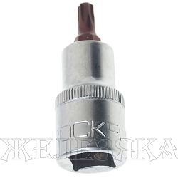 Головка-бита TORX T30 Premium 1/2" (L-55мм) ROCKFORCE /1