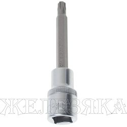 Головка-бита TORX T40 1/2" L=100 мм ROCKFORCE