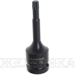 Головка-бита TORX T40 1/2" L=78 мм ударная ROCKFORCE