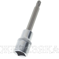 Головка-бита TORX T40 с отверстием 1/2" (L-100мм) ROCKFORCE /1