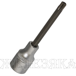 Головка-бита TORX T40H 1/2" L=100 мм с отверстием FORCE