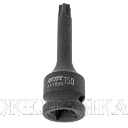 Головка-бита TORX T50 1/2" L=78 мм ударная JTC