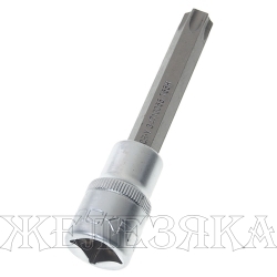 Головка-бита TORX T55 с отверстием 1/2" (L-100мм) ROCKFORCE /1