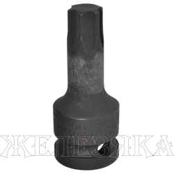 Головка-бита TORX T60 1/2" L=60 мм ударная FORCE