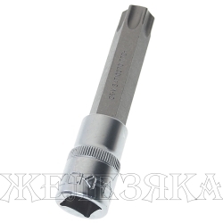 Головка-бита TORX T70 с отверстием 1/2" (L-100мм) ROCKFORCE /1