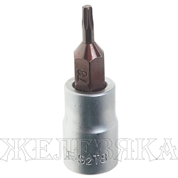 Головка-бита TORX T8, 1/4" ROCKFORCE /1/10/100