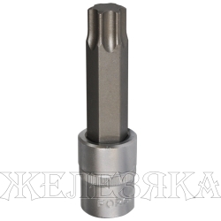 Головка-бита TORX T80 1/2" L=100 мм FORCE