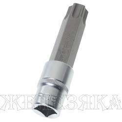 Головка-бита TORX T80 с отверстием 1/2" (L-100мм) ROCKFORCE /1