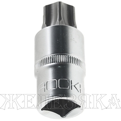 Головка-бита TORX T80 с отверстием 1/2" (L-55мм) ROCKFORCE /1