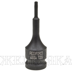 Головка-бита TORX ударная 1/2", T20 ROCKFORCE RF-24607820MPB /1/180