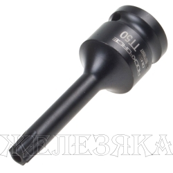 Головка-бита TORX ударная 1/2", TH50 с отверстием ROCKFORCE  RF-24607850T /1