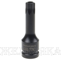 Головка-бита TORX ударная 1/2", TH60 с отверстием ROCKFORCE  RF-24607860T /1