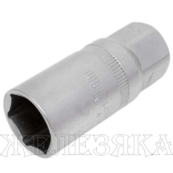 Головка свечная 21мм 1/2" 6-гранная L=65мм FORSAGE F-807421 /1/10/80