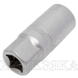 Головка свечная 21мм 1/2" 6-гранная L=65мм FORSAGE F-807421 /1/10/80