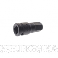Головка торцевая 1/2" HEX H19х25мм ударная L=60мм JTC