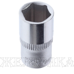 Головка торцевая 10 мм 1/4" 6-гр.ROCKFORCE