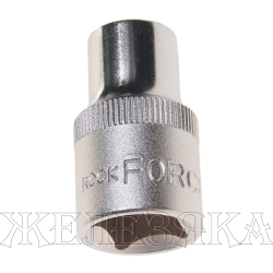 Головка торцевая 11мм 1/2" 12-гранная L=40мм ROCKFORCE RF-54911 /1/10