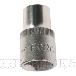 Головка торцевая 12мм 1/2" 6-гранная L=38мм ROCKFORCE RF-54512 /1/10