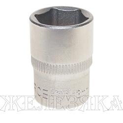 Головка торцевая 13 мм 1/4" 6-гр.ROCKFORCE