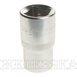 Головка торцевая 13мм 1/2" 6-гранная L=40мм ЭВРИКА ER-91306 1/224