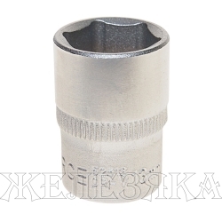 Головка торцевая 13мм 1/4" 6-гранная L=25мм ROCKFORCE RF-52513 /1/40