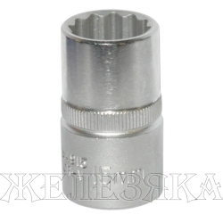 Головка торцевая 15 мм 1/2" 12-гр.FORCE