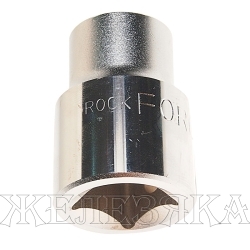 Головка торцевая 17мм 3/4" 6-гранная L=50мм ROCKFORCE RF-56517 /1/6