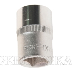 Головка торцевая 18мм 1/2" 6-гранная L=38мм ROCKFORCE RF-54518 /1/10