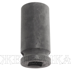 Головка торцевая 19 мм 1/2" 6-гр.ударная L=55мм JTC