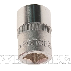 Головка торцевая 19мм 1/2" 12-гранная L=40мм ROCKFORCE RF-54919 /1/10