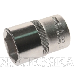 Головка торцевая 19мм 1/2" 6-гранная L=38мм ROCKFORCE RF-54519 /1/10