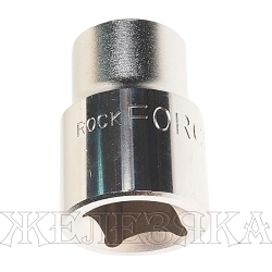 Головка торцевая 19мм 3/4" 6-гранная L=50мм ROCKFORCE RF-56519 /1/6