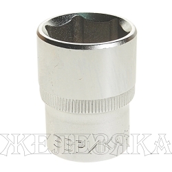 Головка торцевая 22 мм 1/2" 6-гр. ЭВРИКА
