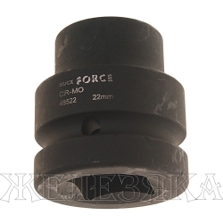 Головка торцевая 22мм 1" 6-гранная ударная L=58мм ROCKFORCE RF-48522 /1