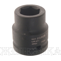 Головка торцевая 22мм 3/4" 6-гранная ударная L=50мм ROCKFORCE RF-46522 /1