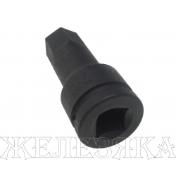 Головка торцевая 3/4" HEX H27 ударная L=88мм JTC