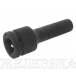 Головка торцевая 3/4" TORX E18 ударная глубокая L=110мм JTC