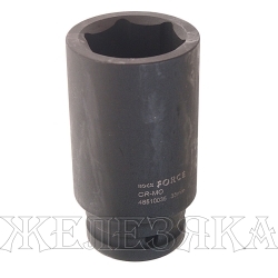 Головка торцевая 35мм 3/4" 6-гранная ударная удлиненная L=90мм ROCKFORCE RF-46510035 /1/10