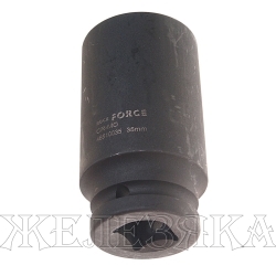 Головка торцевая 35мм 3/4" 6-гранная ударная удлиненная L=90мм ROCKFORCE RF-46510035 /1/10