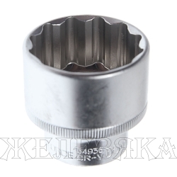 Головка торцевая 36мм 1/2" 12-гранная L=40мм ROCKFORCE RF-54936 /1/10