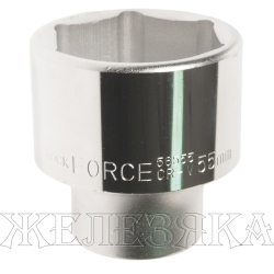 Головка торцевая 55 мм 3/4" 6-гр.ROCKFORCE