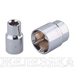 Головка торцевая 6-гранная 1/2", размер 1-3/16", HONITON, SK-D1430SB