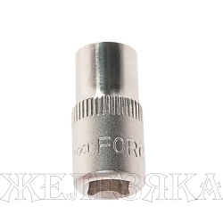 Головка торцевая  7мм 1/4" 6-гранная L=25мм ROCKFORCE RF-52507 /1/60