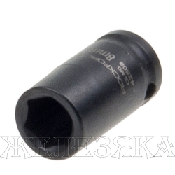 Головка торцевая  8мм 1/4" 6-гранная ударная L=35мм ROCKFORCE RF-42508 /1