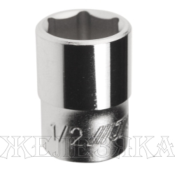 Головка торцевая дюймовая 1/2'' 1/4" 6-гр. JTC