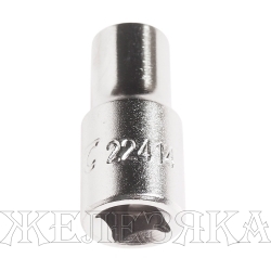 Головка торцевая дюймовая 1/4'' 1/4" 6-гр. JTC