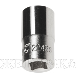 Головка торцевая дюймовая 3/8'' 1/4" 6-гр. JTC