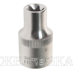 Головка торцевая E12 1/2" TORX L=37мм ROCKFORCE RF-54612 /1/10