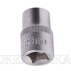 Головка торцевая Е14 3/8" TORX L=28мм ROCKFORCE RF-53614 /1/20