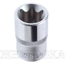 Головка торцевая E20 1/2" TORX L=37мм ROCKFORCE RF-54620 /1/10